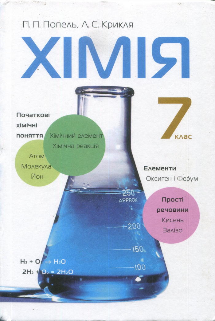 Химия, 7 класс (П.П. Попель, Л.С. Крикля) 2012